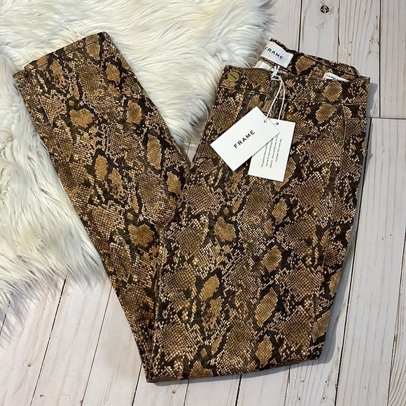 Frame Le High Skinny Crop Jeans - Picture 4 of 11